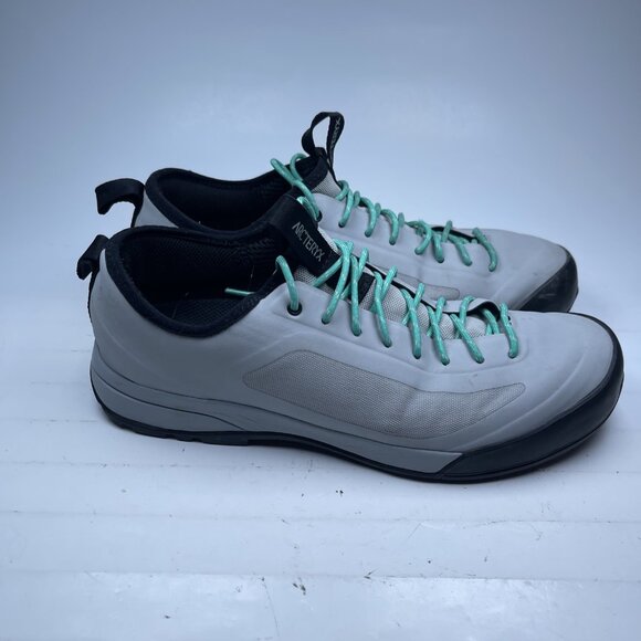 Arc’teryx Acrux SL Hiking Approach Shoes Women's- Sizes 8.5 Light Grey Baby Blue - Picture 2 of 16